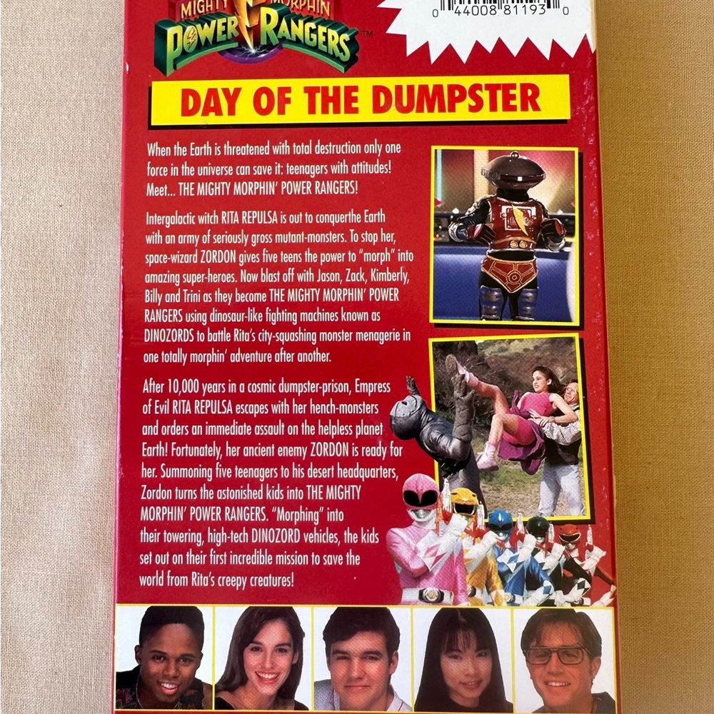 Mighty Morphin Power Rangers VHS Collection - Picture 12 of 15